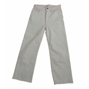 Joe's Jeans The Blake High Rise cropped jeans pants cream size 27